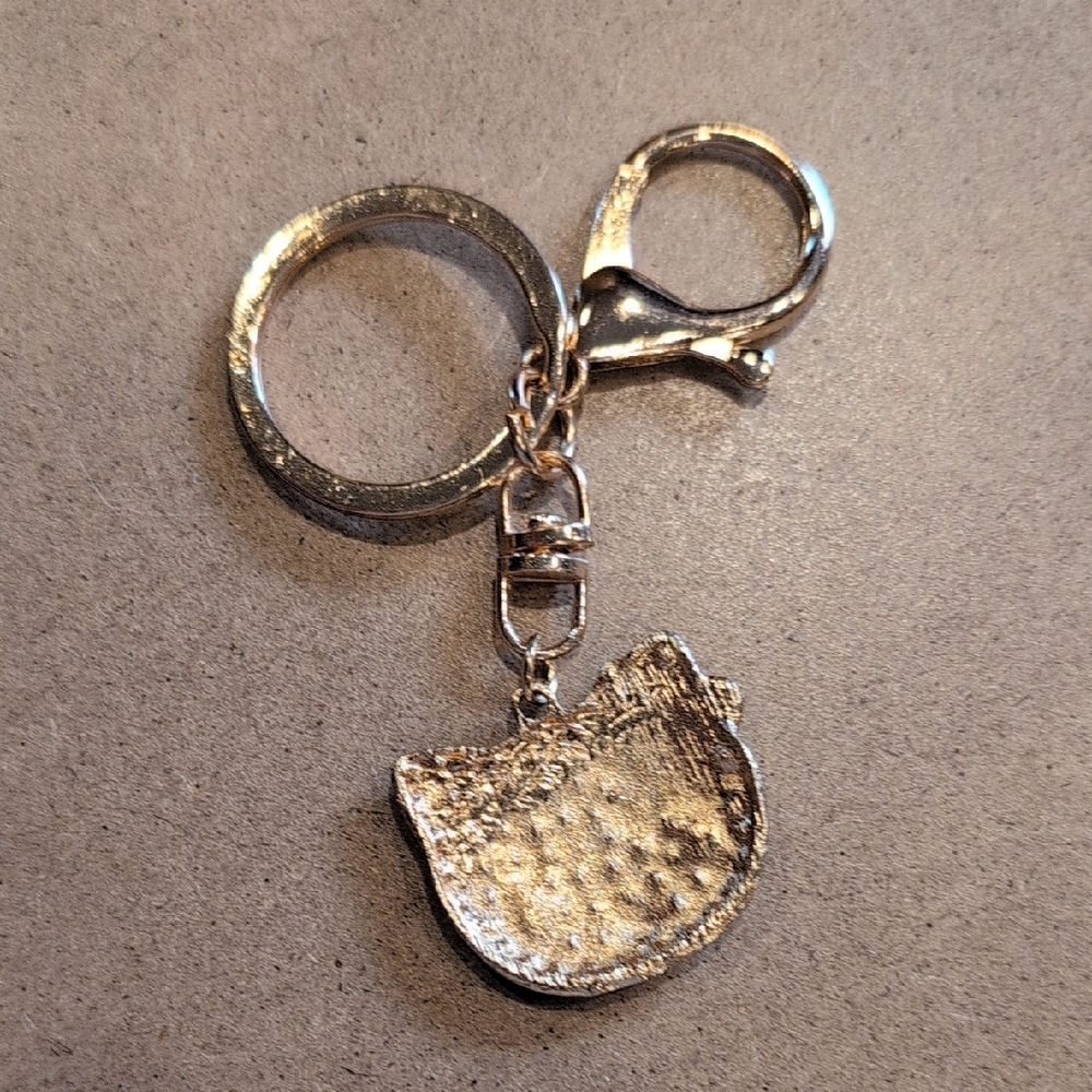 Cute Rhinestone Cat Keychain - Picture 5 of 6